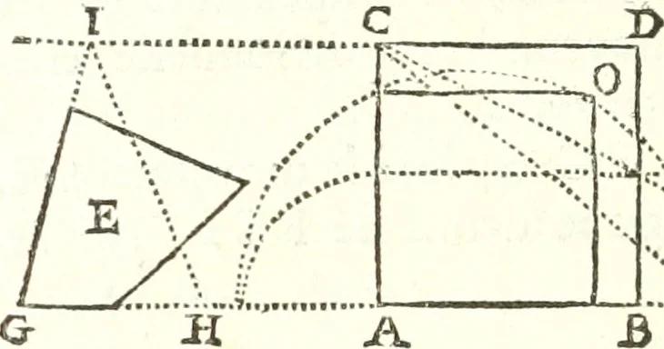 An illustration from Traité de geometrie, 1690, leaf 159