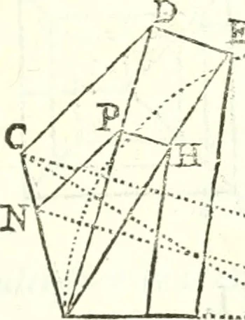 An illustration from Traité de geometrie, 1690, leaf 160
