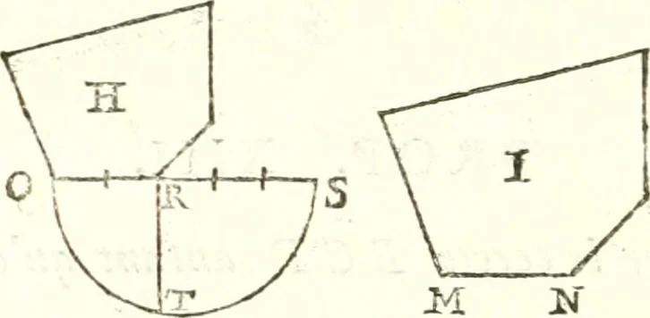 An illustration from Traité de geometrie, 1690, leaf 163