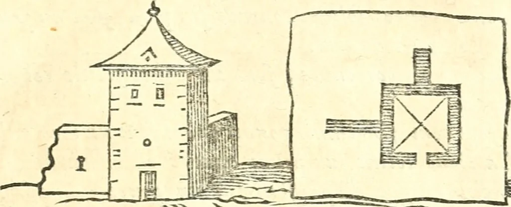 An illustration from Traité de geometrie, 1690, leaf 202