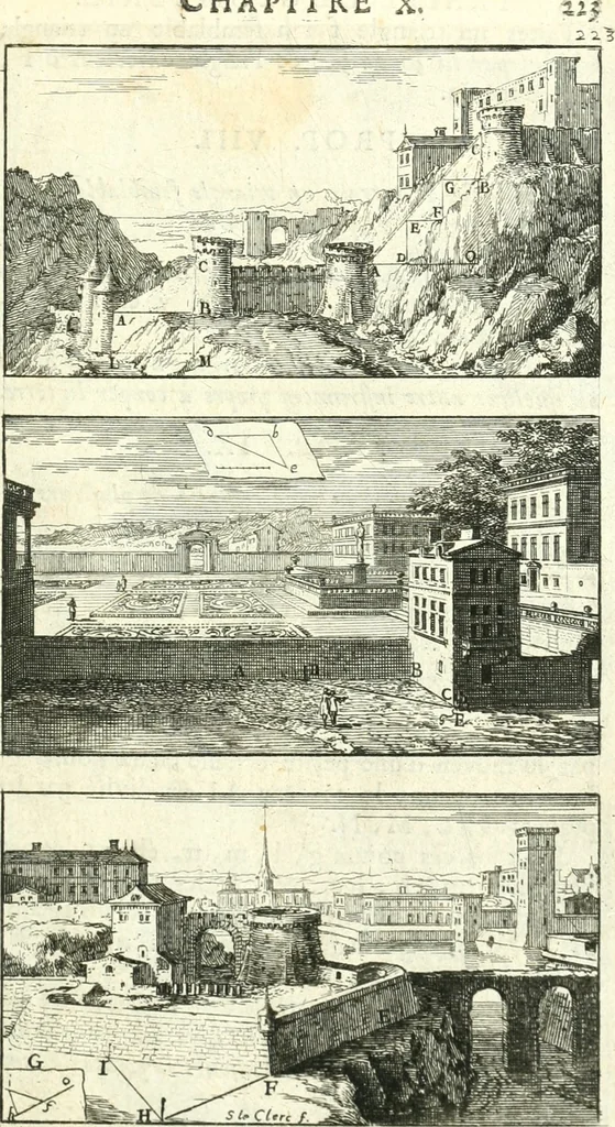 An illustration from Traité de geometrie, 1690, leaf 234