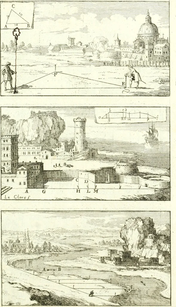 An illustration from Traité de geometrie, 1690, leaf 236