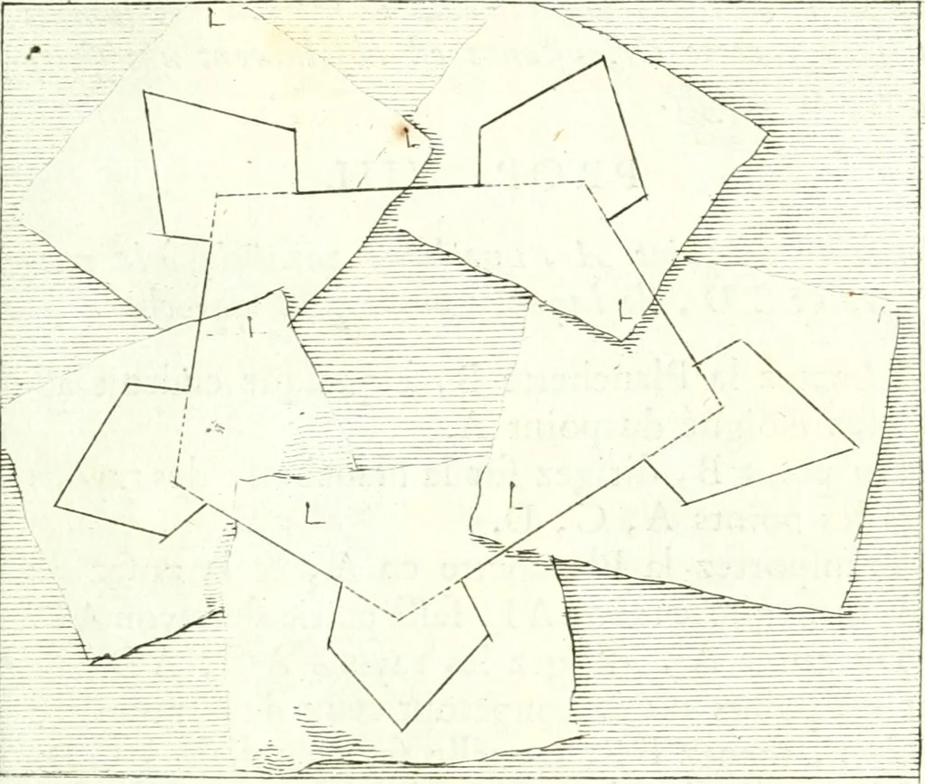 An illustration from Traité de geometrie, 1690, leaf 252