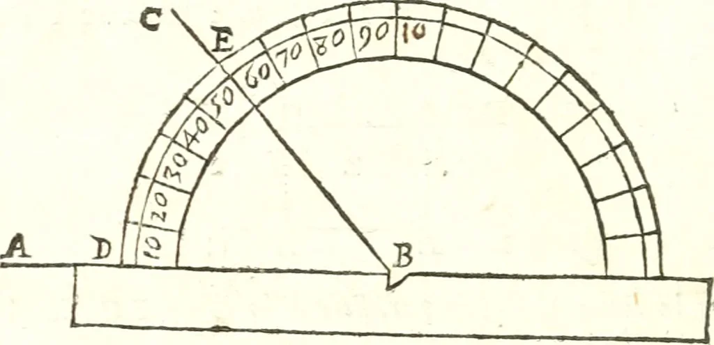 An illustration from Traité de geometrie, 1690, leaf 67