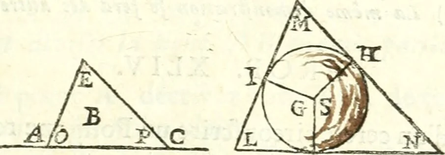 An illustration from Traité de geometrie, 1690, leaf 84