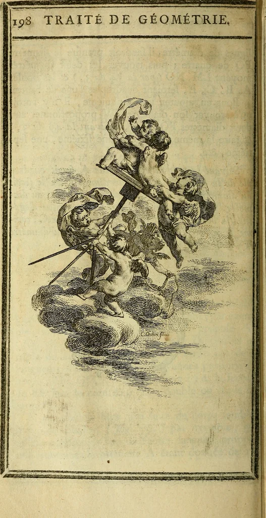 An illustration from Traité de géométrie theorique et pratique : a l'usage des artistes, 1764, leaf 281