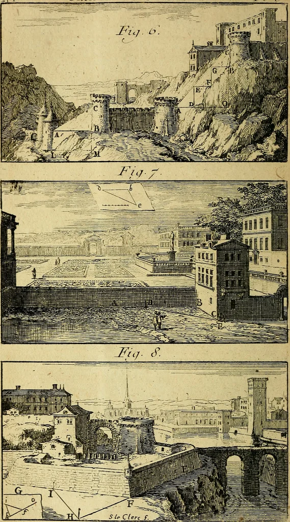 An illustration from Traité de géométrie theorique et pratique : a l'usage des artistes, 1764, leaf 303