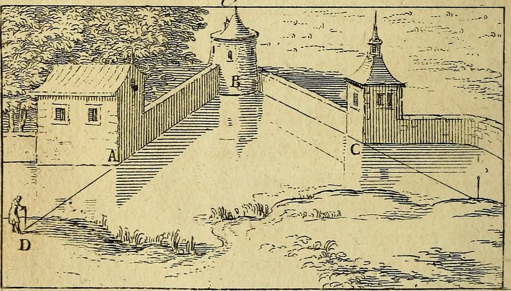 An illustration from Traité de géométrie theorique et pratique : a l'usage des artistes, 1764, leaf 311