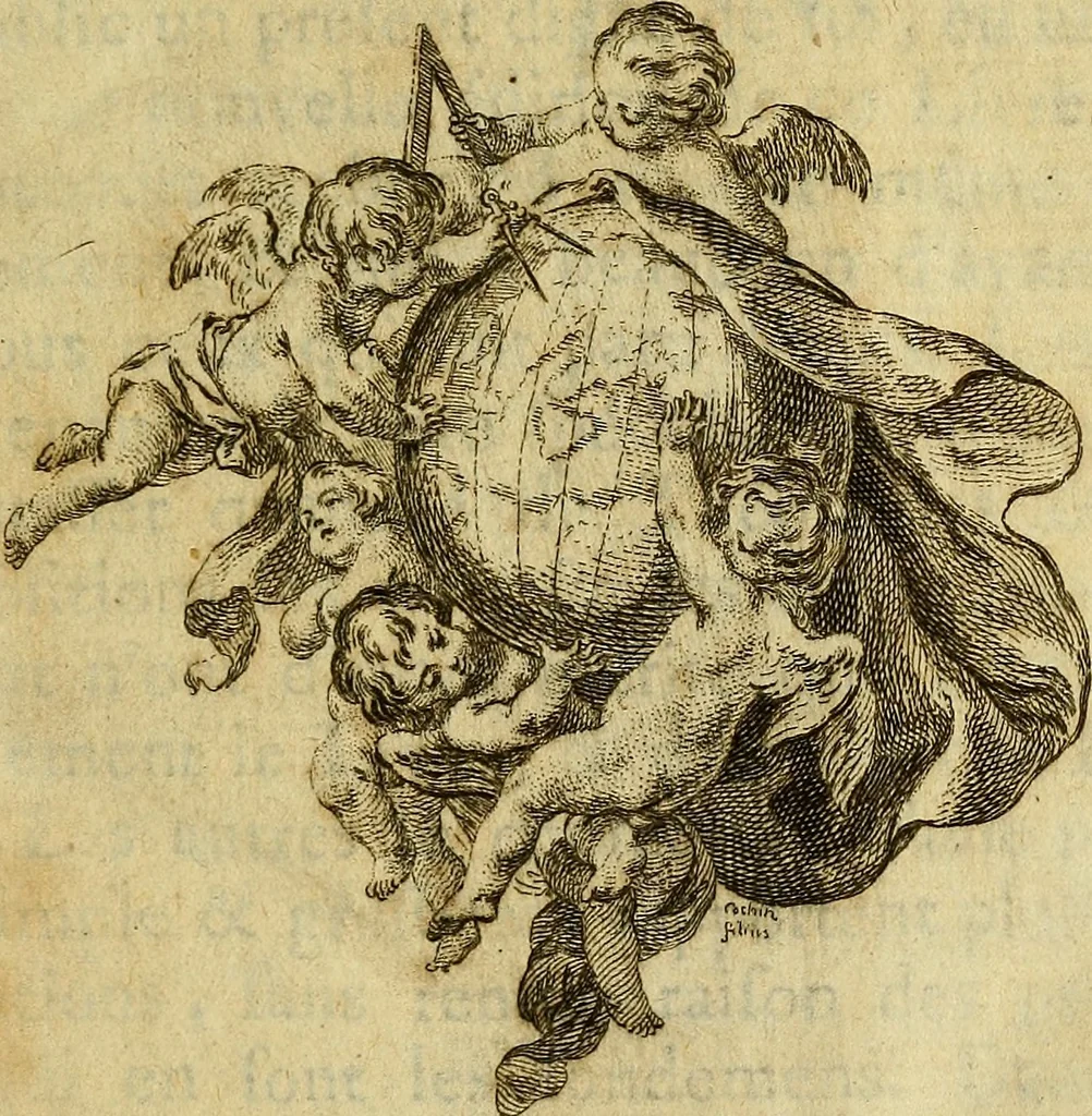An illustration from Traité de géométrie theorique et pratique : a l'usage des artistes, 1764, leaf 6