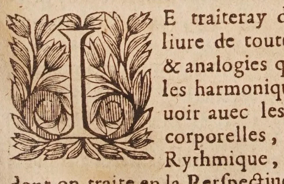 An illustration from Traité de l'harmonie vniverselle : où est contenu la musique theorique & pratique des anciens & modernes, auec les causes de ses effets : enrichie de raisons prises de la philosophie, & des mathematiques, 1627, leaf 361