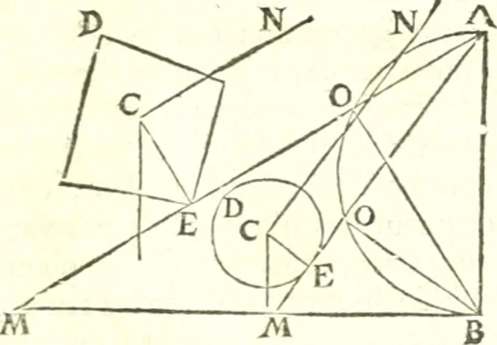 An illustration from Traité de mecanique, ou l'on explique tout ce qui est necessaire dans la pratique des arts, & les proprietés des corps pesans lesquelles ont un plus grand usage dans la physique, 1729, leaf 224