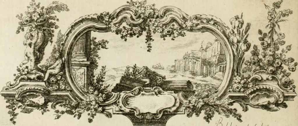 An illustration from Traité de perspective a l'usage des artistes : où l'on démontre géométriquement toutes les pratiques de cette science, & où l'on enseigne, selon la méthode de M. le Clerc, à mettre toutes sortes d'objets en perspective, leur reverbération dans l'eau, & leurs ombres, tant au soleil qu'au flambeau, 1750, leaf 147