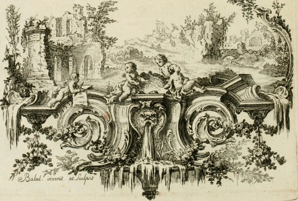 An illustration from Traité de perspective a l'usage des artistes : où l'on démontre géométriquement toutes les pratiques de cette science, & où l'on enseigne, selon la méthode de M. le Clerc, à mettre toutes sortes d'objets en perspective, leur reverbération dans l'eau, & leurs ombres, tant au soleil qu'au flambeau, 1750, leaf 55
