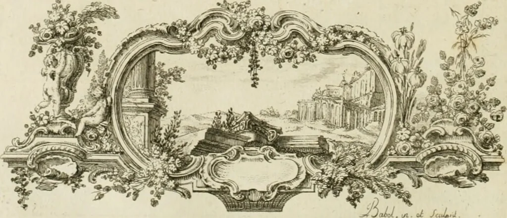 An illustration from Traité de perspective a l'usage des artistes : où l'on démontre géométriquement toutes les pratiques de cette science, & où l'on enseigne, selon la méthode de M. le Clerc, à mettre toutes sortes d'objets en perspective, leur reverbération dans l'eau, & leurs ombres, tant au soleil qu'au flambeau, 1750, leaf 63