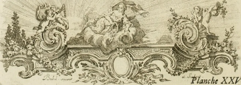An illustration from Traité de perspective a l'usage des artistes : où l'on démontre géométriquement toutes les pratiques de cette science, & où l'on enseigne, selon la méthode de M. le Clerc, à mettre toutes sortes d'objets en perspective, leur reverbération dans l'eau, & leurs ombres, tant au soleil qu'au flambeau, 1750, leaf 83