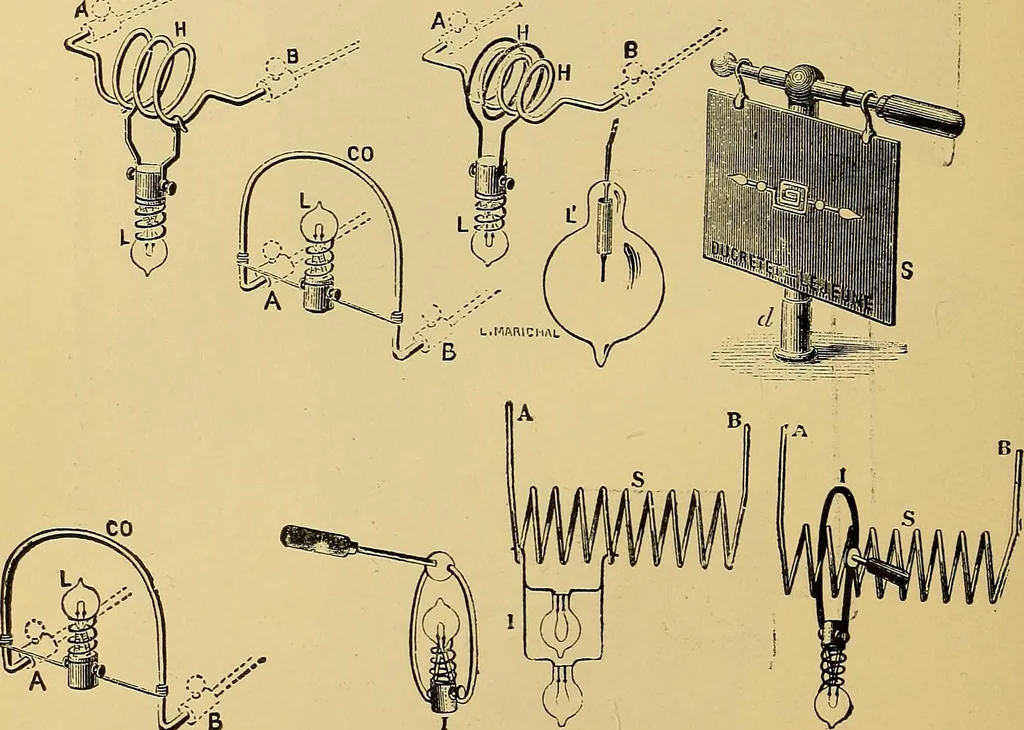An illustration from Traité de radiographie médicale et scientifique : cours libre professé a l'écolepratique de la Faculté de Médecine de Paris, deuxième semestre de 1896-1897, 1897, leaf 109