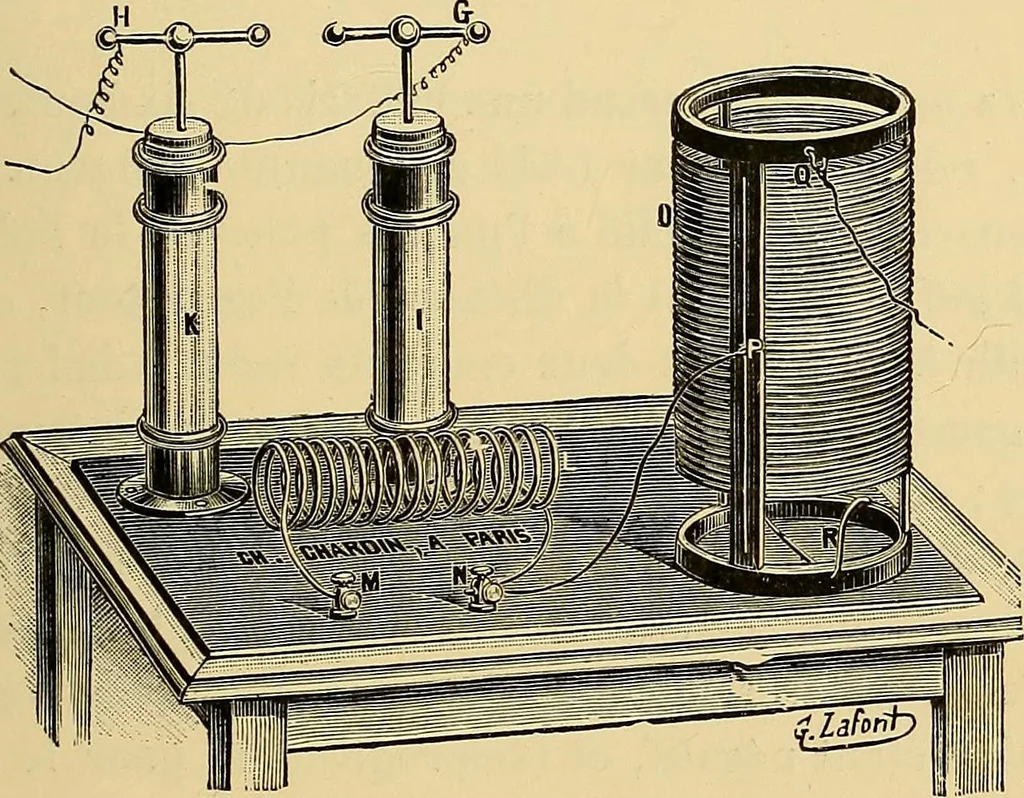 An illustration from Traité de radiographie médicale et scientifique : cours libre professé a l'écolepratique de la Faculté de Médecine de Paris, deuxième semestre de 1896-1897, 1897, leaf 110