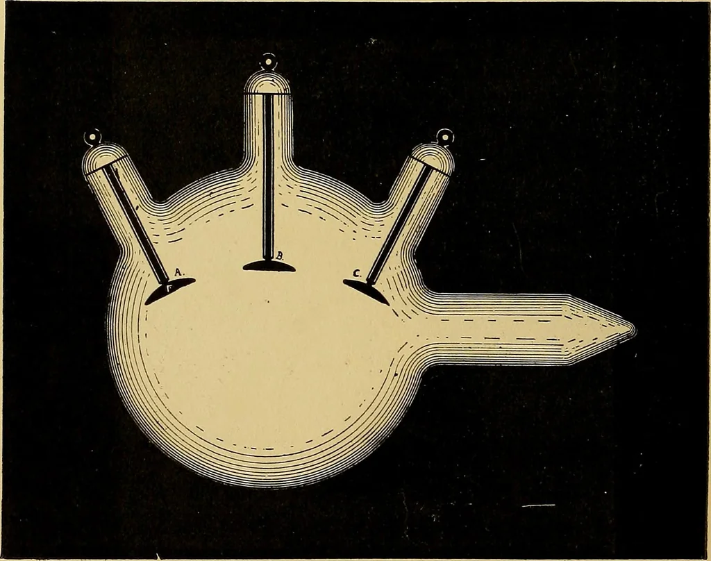An illustration from Traité de radiographie médicale et scientifique : cours libre professé a l'écolepratique de la Faculté de Médecine de Paris, deuxième semestre de 1896-1897, 1897, leaf 265