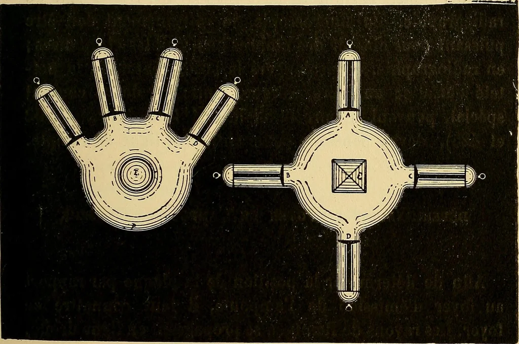 An illustration from Traité de radiographie médicale et scientifique : cours libre professé a l'écolepratique de la Faculté de Médecine de Paris, deuxième semestre de 1896-1897, 1897, leaf 266