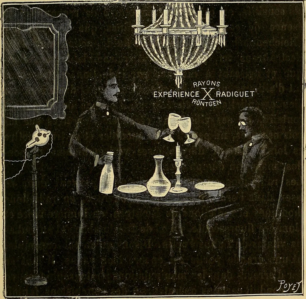 An illustration from Traité de radiographie médicale et scientifique : cours libre professé a l'écolepratique de la Faculté de Médecine de Paris, deuxième semestre de 1896-1897, 1897, leaf 336