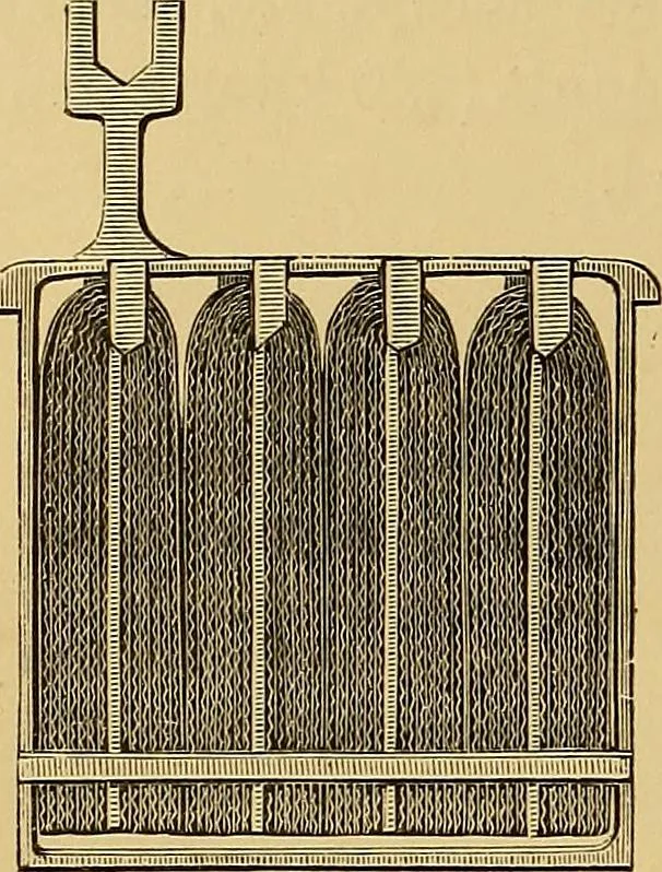 An illustration from Traité de radiographie médicale et scientifique : cours libre professé a l'écolepratique de la Faculté de Médecine de Paris, deuxième semestre de 1896-1897, 1897, leaf 71