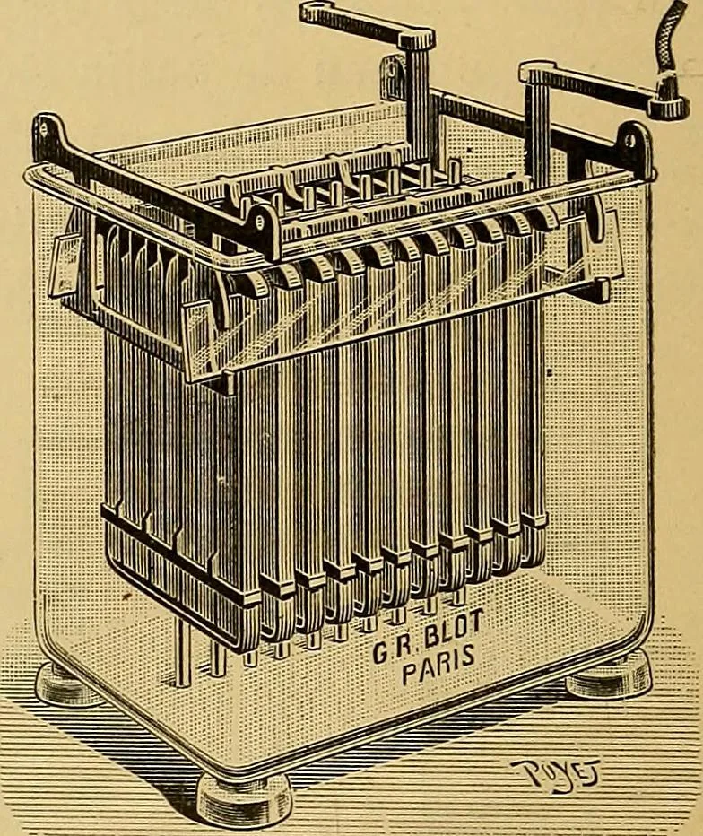 An illustration from Traité de radiographie médicale et scientifique : cours libre professé a l'écolepratique de la Faculté de Médecine de Paris, deuxième semestre de 1896-1897, 1897, leaf 71