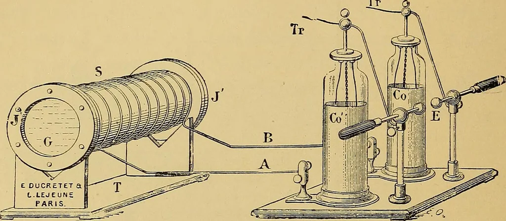 An illustration from Traité de radiographie médicale et scientifique : cours libre professé a l'écolepratique de la Faculté de Médecine de Paris, deuxième semestre de 1896-1897, 1897, leaf 87