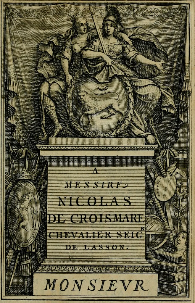 An illustration from Traité des pratiques geometrales et perspectives : enseignées dans l'Academie royale de la peinture et sculpture, 1665, leaf 10