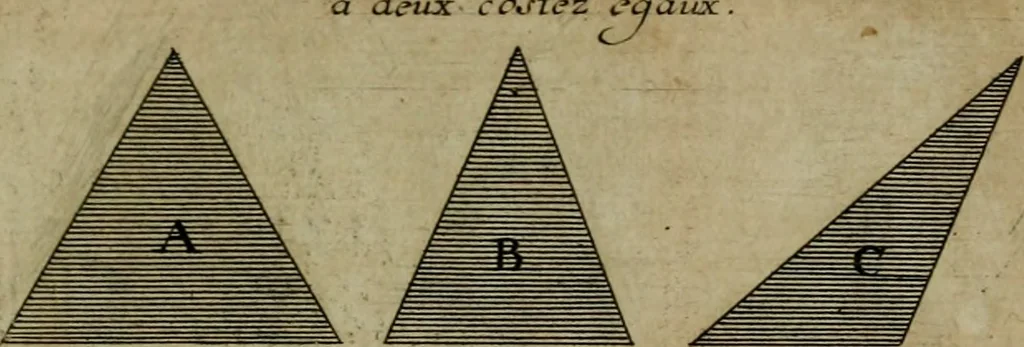 An illustration from Traité des pratiques geometrales et perspectives : enseignées dans l'Academie royale de la peinture et sculpture, 1665, leaf 80