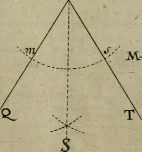 An illustration from Traité des pratiques geometrales et perspectives : enseignées dans l'Academie royale de la peinture et sculpture, 1665, leaf 84