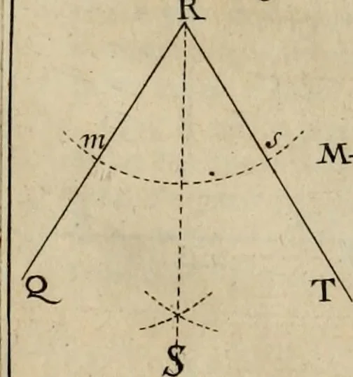 An illustration from Traité des pratiques geometrales et perspectives : enseignées dans l'Academie royale de la peinture et sculpture, 1665, leaf 85