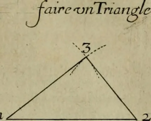 An illustration from Traité des pratiques geometrales et perspectives : enseignées dans l'Academie royale de la peinture et sculpture, 1665, leaf 88