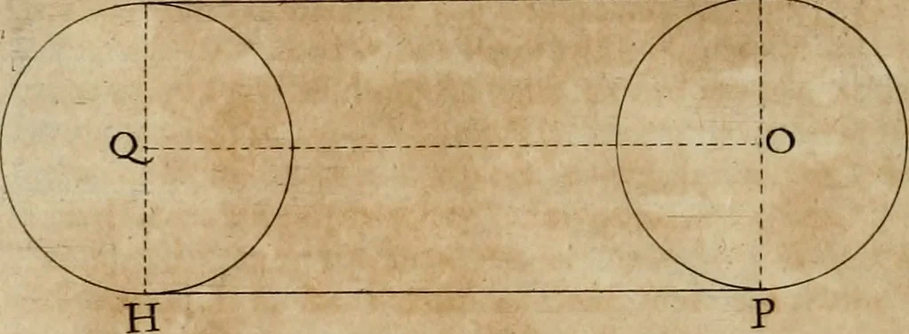 An illustration from Traité des pratiques geometrales et perspectives : enseignées dans l'Academie royale de la peinture et sculpture, 1665, leaf 93