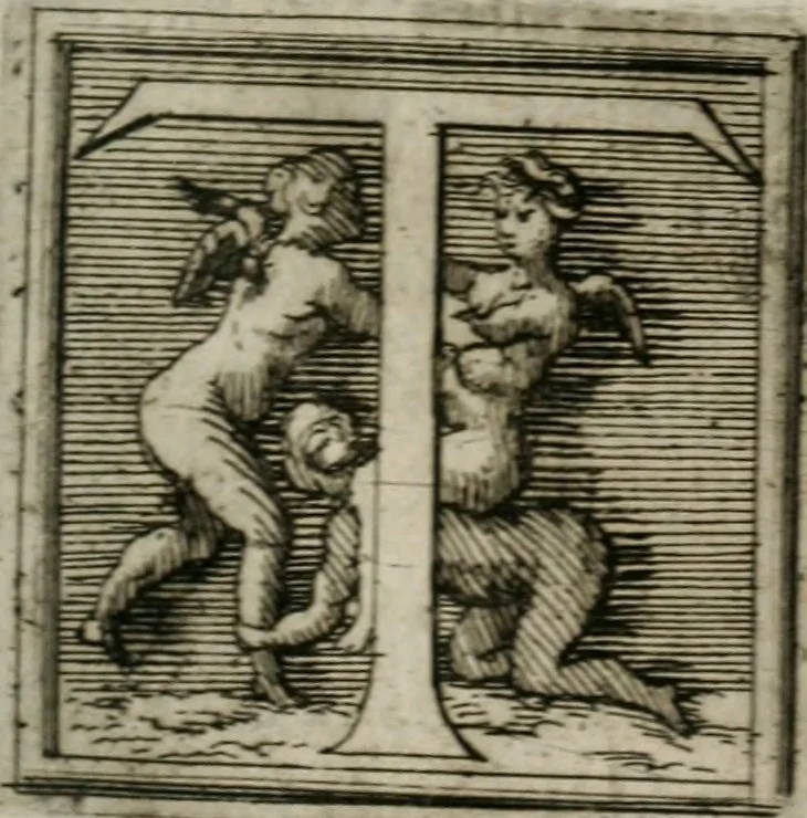 An illustration from Traité des tournois, joustes, carrousels, et autres spectacles publics, 1669, leaf 156