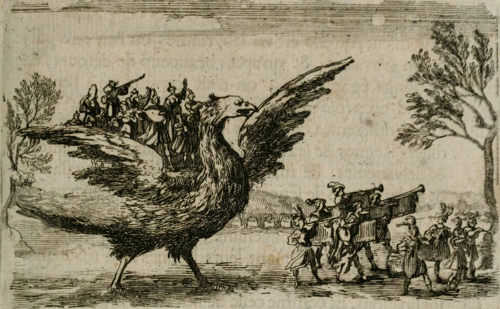 An illustration from Traité des tournois, joustes, carrousels, et autres spectacles publics, 1669, leaf 16