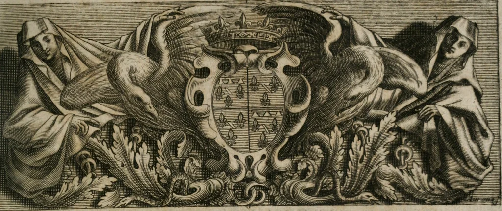 An illustration from Traité des tournois, joustes, carrousels, et autres spectacles publics, 1669, leaf 6