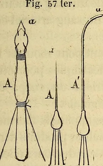An illustration from Traité d'électricité et de magnétisme : et des applications de ces sciences a la chimie, a la physiologie et aux arts, 1855, leaf 194