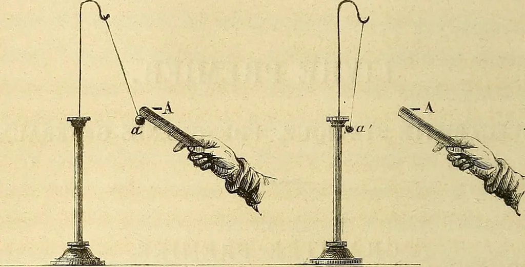 An illustration from Traité d'électricité et de magnétisme : et des applications de ces sciences a la chimie, a la physiologie et aux arts, 1855, leaf 25