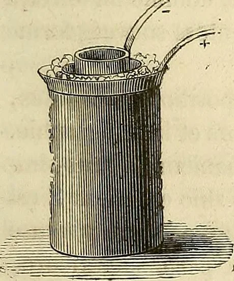 An illustration from Traité d'électricité et de magnétisme : et des applications de ces sciences a la chimie, a la physiologie et aux arts, 1855, leaf 250