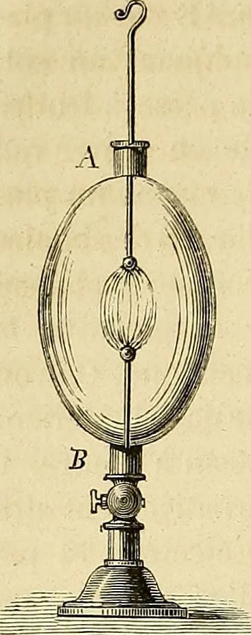 An illustration from Traité d'électricité et de magnétisme : et des applications de ces sciences a la chimie, a la physiologie et aux arts, 1855, leaf 55