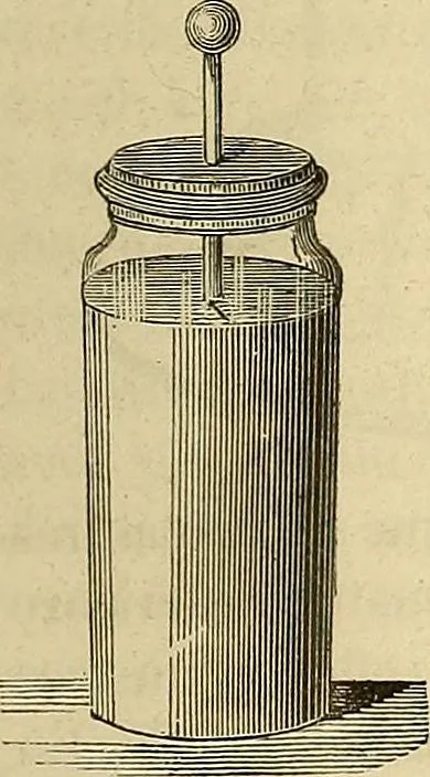 An illustration from Traité d'électricité et de magnétisme : et des applications de ces sciences a la chimie, a la physiologie et aux arts, 1855, leaf 60