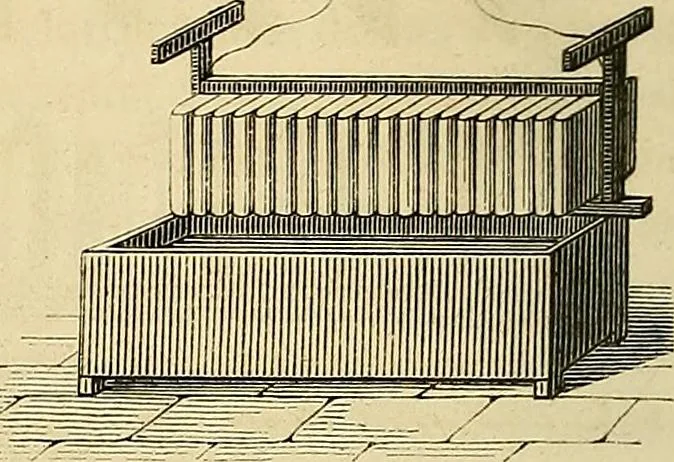 An illustration from Traité d'électricité et de magnétisme : et des applications de ces sciences a la chimie, a la physiologie et aux arts, 1855, leaf 83