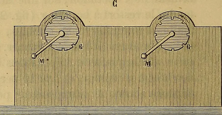 An illustration from Traité d'électricité et de magnétisme : et des applications de ces sciences a la chimie, a la physiologie et aux arts, 1855, leaf 289