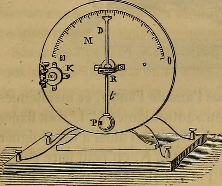 An illustration from Traité d'électricité et de magnétisme : et des applications de ces sciences a la chimie, a la physiologie et aux arts, 1855, leaf 378
