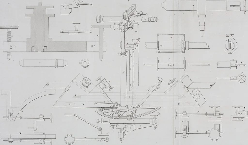 An illustration from Traité d'électricité et de magnétisme : et des applications de ces sciences a la chimie, a la physiologie et aux arts, 1855, leaf 422