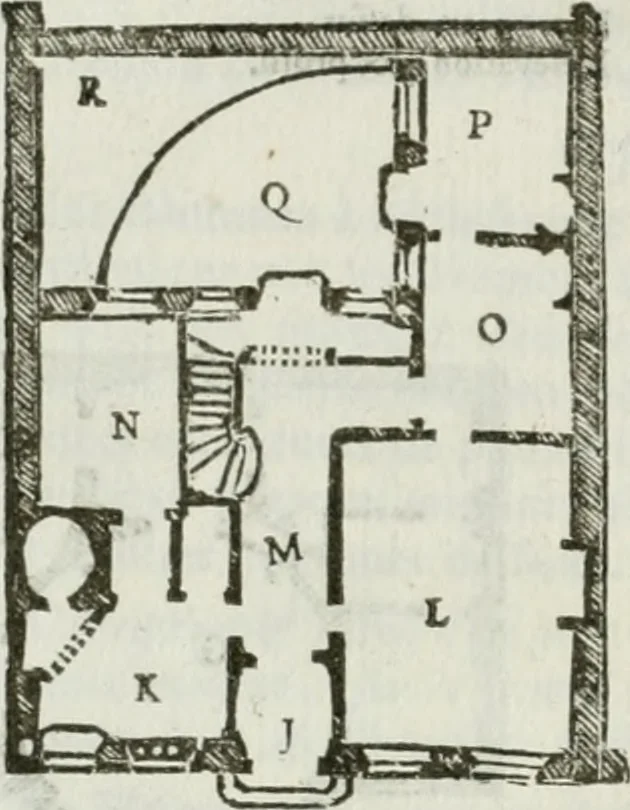 An illustration from Traité d'architecture, ou, Proportions des trois ordres grecs : sur un module de douze parties, 1768, leaf 143