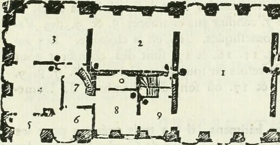 An illustration from Traité d'architecture, ou, Proportions des trois ordres grecs : sur un module de douze parties, 1768, leaf 162