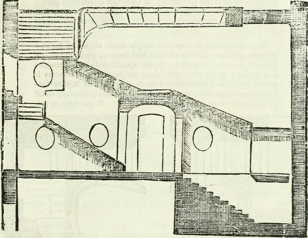 An illustration from Traité d'architecture, ou, Proportions des trois ordres grecs : sur un module de douze parties, 1768, leaf 166