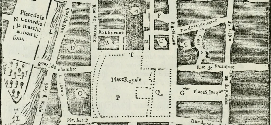 An illustration from Traité d'architecture, ou, Proportions des trois ordres grecs : sur un module de douze parties, 1768, leaf 179