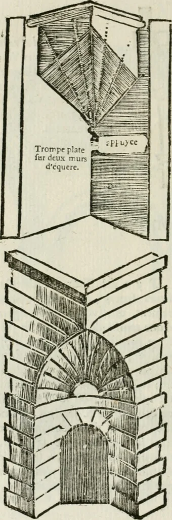 An illustration from Traité d'architecture, ou, Proportions des trois ordres grecs : sur un module de douze parties, 1768, leaf 203